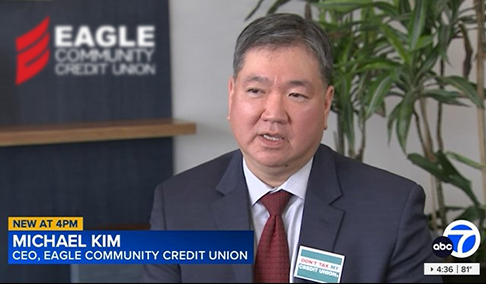 Eagle CU CEO Mike Kim with exclusive interview with ABC CH7 talk about the tax exempt issue
